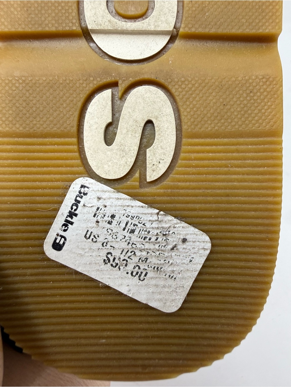 Worn once Sorel Women's Taupe and Metallic Gray Slingback Sandals sz 8.5 (ONTCHS - Picture 9 of 9
